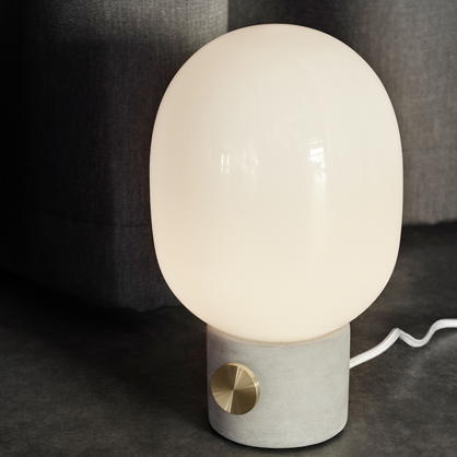 JWDA Concrete & Brass Lamp - Audo