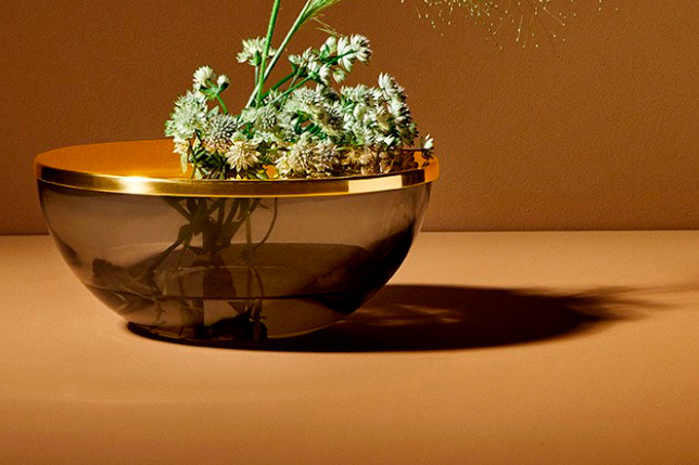 Vase en verre